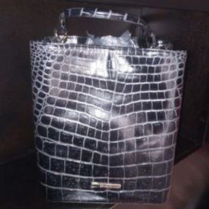 Brahmin Black Veil Medium Amelia NWT